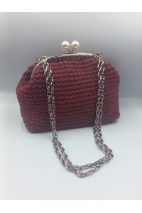 Χειροποίητο πλεκτό τσαντάκι