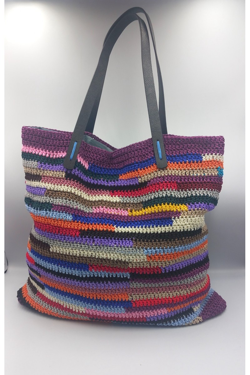 Χειροποίητη boho τσάντα