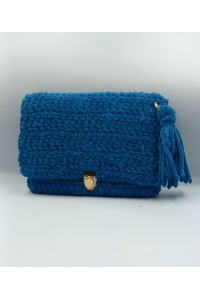 Χειροποίητη βελούδινη τσάντα