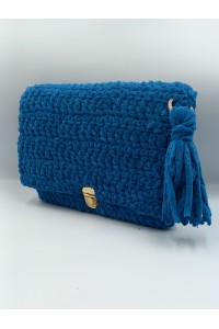 Χειροποίητη βελούδινη τσάντα