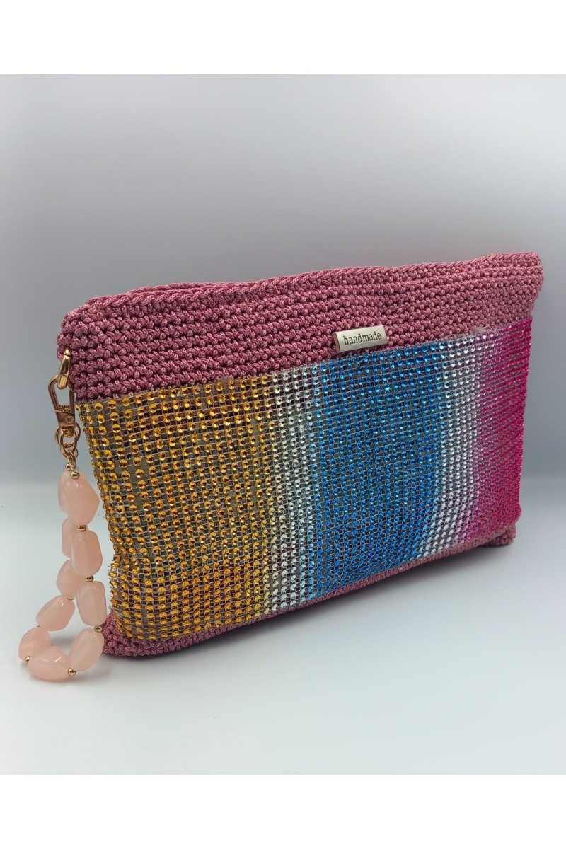 Χειροποίητο τσαντάκι τύπου φάκελος