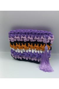 Πολύχρωμο πλεκτό πορτοφολάκι