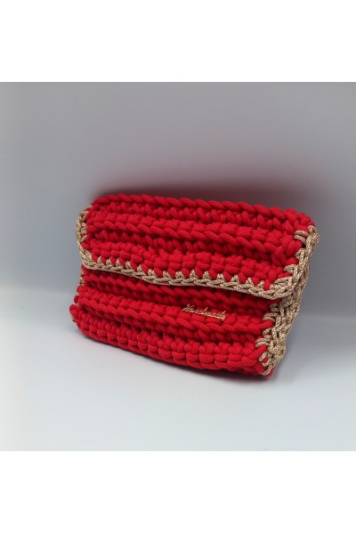 Χειροποίητο πλεκτό πορτοφολάκι