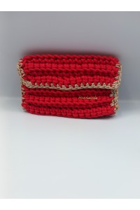 Χειροποίητο πλεκτό πορτοφολάκι