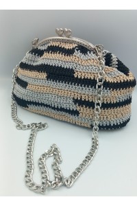 Χειροποίητο πλεκτό τσαντάκι