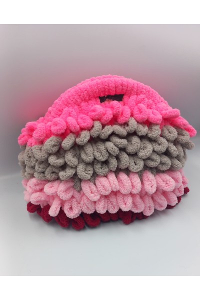 Πολύχρωμο τσαντάκι puffy.