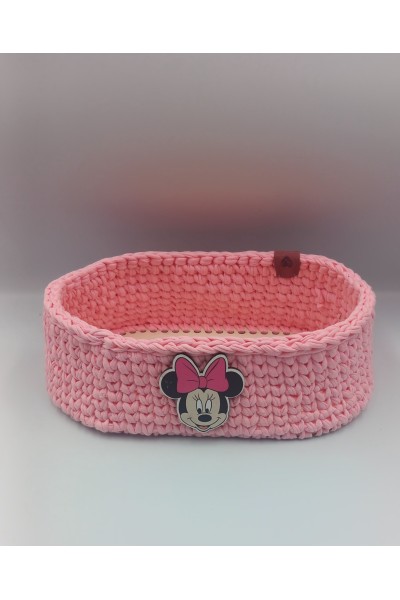 Χειροποίητο κοριτσίστικο καλαθάκι.