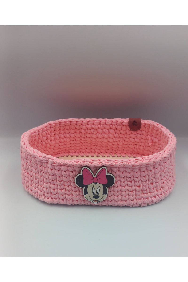 Χειροποίητο κοριτσίστικο καλαθάκι.