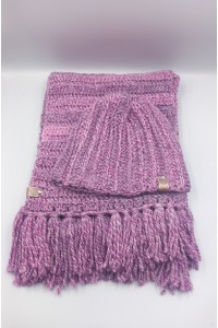 Crochet Σετ "Dusty Rose": Η Τελειότητα του Χειροποίητου ​.
