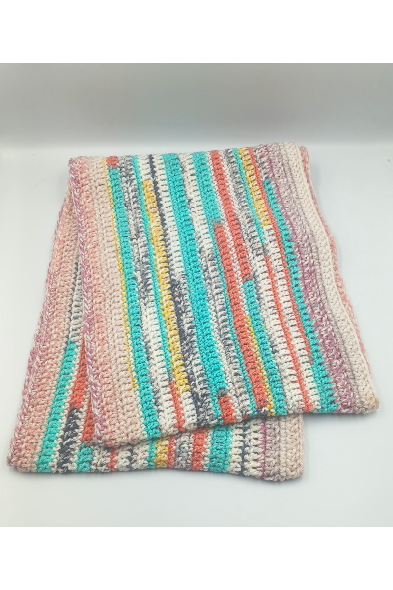 Χειροποίητος πλεκτός λαιμός .