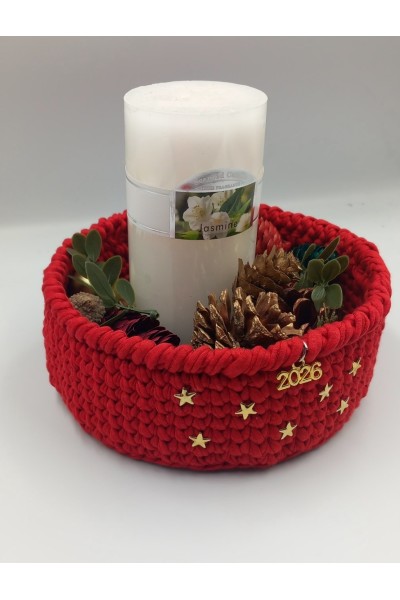 Χριστουγεννιάτικη σύνθεση.