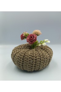 Χειροποίητη Πλεκτή Κολοκύθα: Γούρι Τύχης & Διακόσμησης!