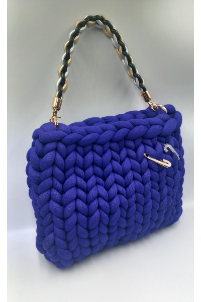 Τσάντα "Electric Blue Luxe" .