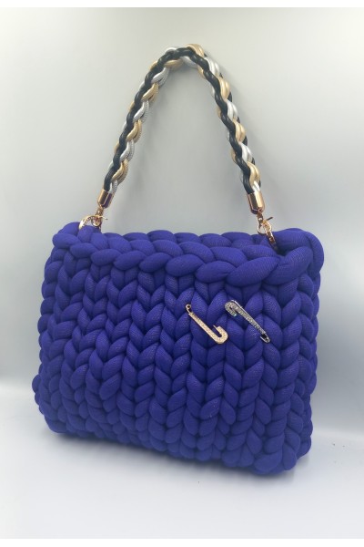 Τσάντα "Electric Blue Luxe" .