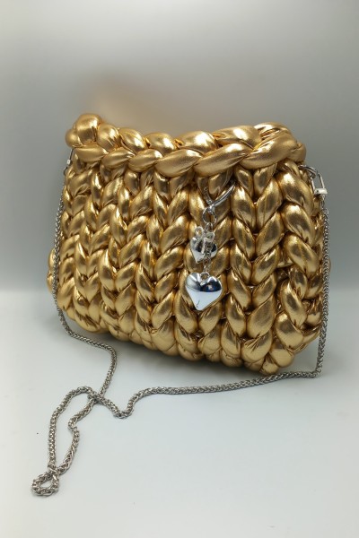 Metallic gold dream.