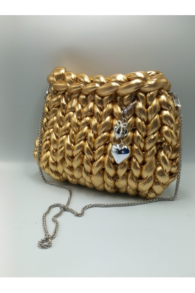 Metallic gold dream.