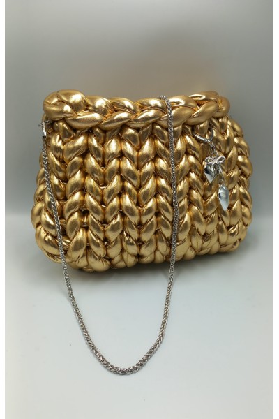 Metallic gold dream.