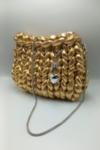 Metallic gold dream.