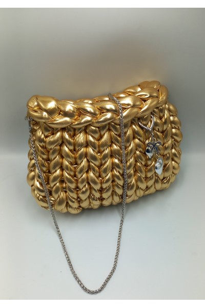 Metallic gold dream.