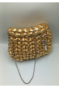 Metallic gold dream.